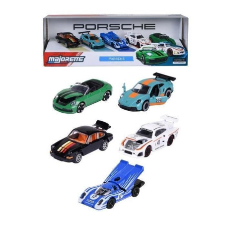 MAJORETTE - Majo Porsche 5 Pcs Giftpack - des 3 ans