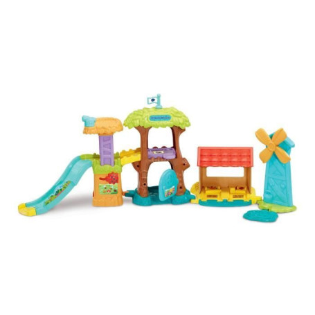 VTECH - TUT TUT ANIMO BISOUS - SUPER MAISON TOBOGGAN (+ VIOLETTE, LA VACHE PIPELETTE)  - Multicolore