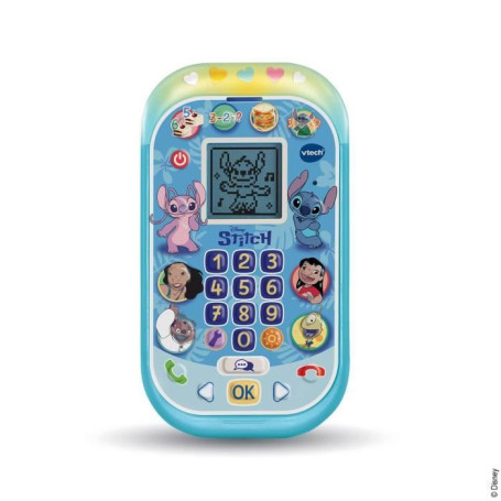 VTECH - STITCH - LE SMARTPHONE ÉDUCATIF - Bleu