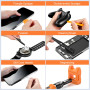 JOREST 117 en 1 Kit de Tournevis de Précision, Kit d'outils Mini,Magnétique Outils de Réparation avec Torx Triangle Bits etc,Pou