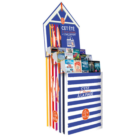 Présentoir lutrin 42LP Cet été je lis 2025