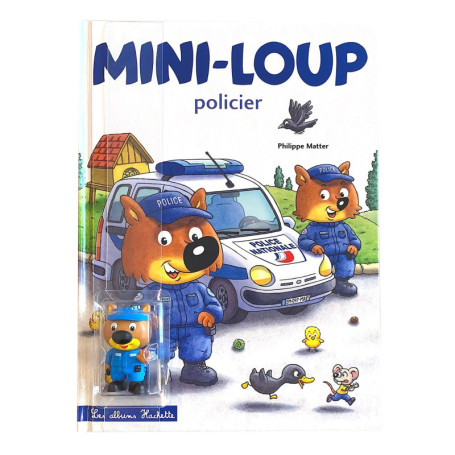 Mini-Loup Policier avec figurine