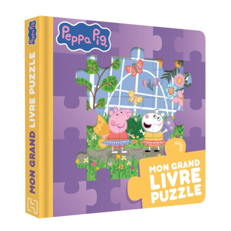 Peppa Pig - Mon grand livre puzzle