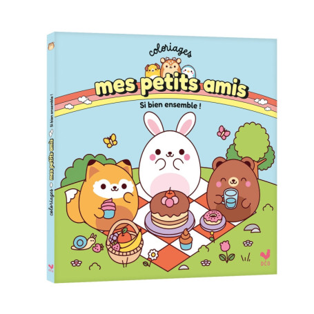 Coloriages Mes petits amis - Si bien ensemble !