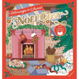Noël Cosy - Coloriages de l'Avent