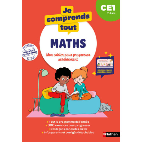 Je comprends tout - Mathématiques CE1 7-8 ans