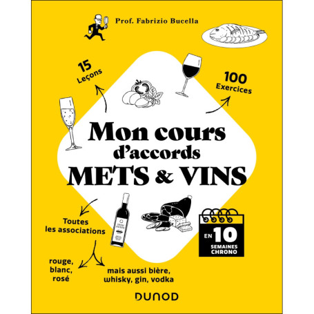 Mon cours d'accords mets et vins