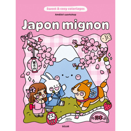 Japon mignon - Sweet and cosy coloriages