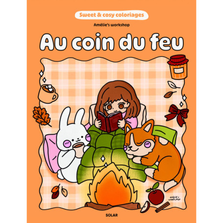 Au coin du feu - Sweet and cosy coloriages