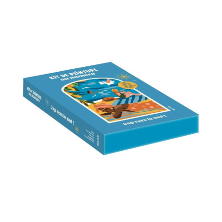Kit de peinture au numéro - Cap sur le Sud !