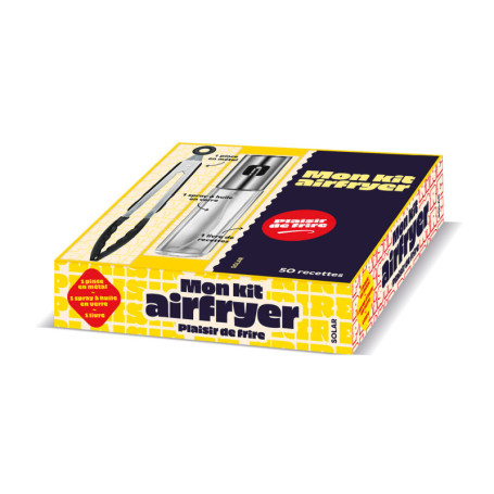 Coffret Mon kit airfryer, plaisir de frire