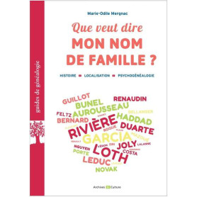 Que veut dire mon nom de famille?