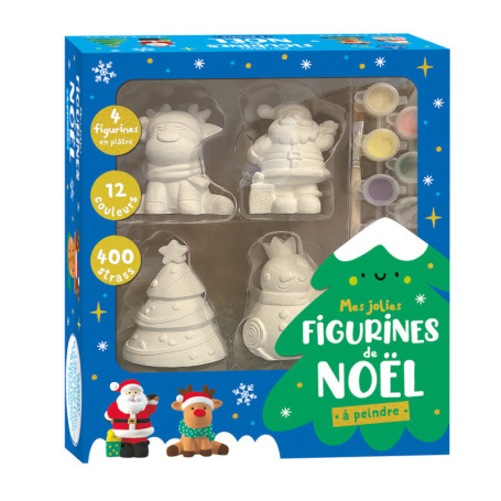 MES JOLIES FIGURINES DE NOËL A PEINDRE