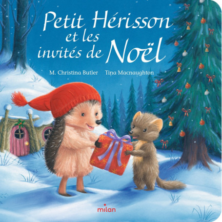 Petit Hérisson et les invités de Noël - tout-carton