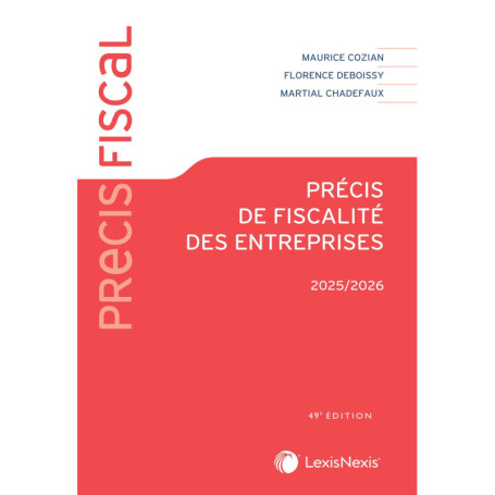 Précis de fiscalité des entreprises 2025/2026