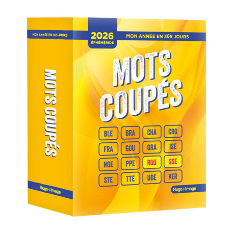 Mon année en 365 jours - 2026 - Mots coupés