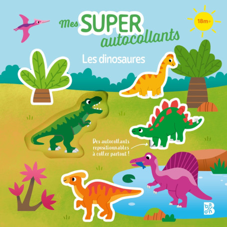 Mes super autocollants : Les dinosaures