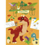 Les dinosaures : Je joue et je colorie