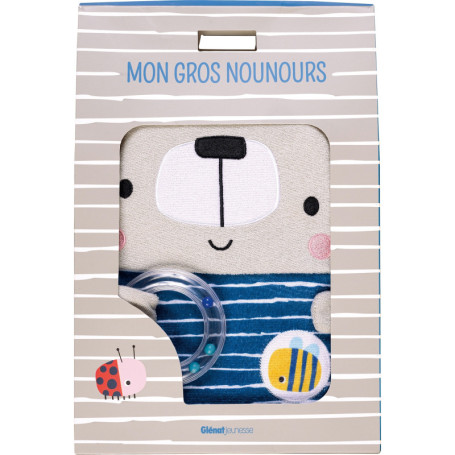 Mon gros nounours avec hochet