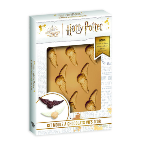 Harry Potter - Kit de pâtisserie et moules - Fabrique ton Vif d'Or en chocolat !