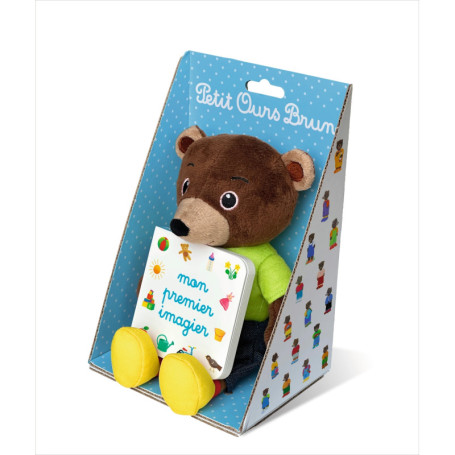 Ma peluche Petit Ours Brun et son imagier - Dès 1 an