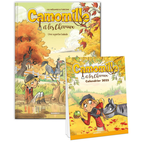 Camomille et les chevaux - tome 05 + calendrier 2025 offert