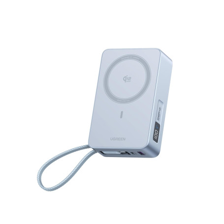 UGREEN MagFlow Qi2 25W Batterie Externe 20000mAh Câble USB C PD 45W Compatible avec MagSafe iPhone 17 16 15 14 13 12 Air Plus Pr