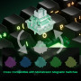 MONSGEEK Clavier Gaming FUN60 Pro à déclenchement Rapide, Switch magnétique 8k SP, Clavier HE, Filaire, Noir translucide à 60% (