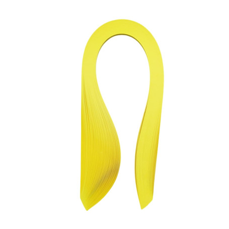ODETOJOY Lot de 120 bandes de papier jaune pour quilling - 3 mm, 5 mm, 10 mm - Motif tournesol - En filigrane - 53,3 cm