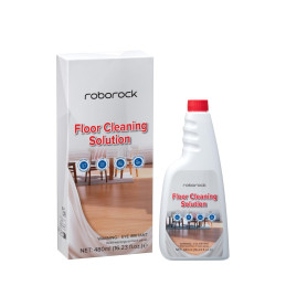 roborock Nettoyant d'origine 480ml pour Aspirateur Robot roboorck Série S/Qrevo/Q et Aspirateur Sec et Humide Série Dyad/Flexi, 