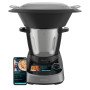 Cecotec Robot de Cuisine Multifonction Mambo Touch. 1600 W, 37 Fonctions, Écran Tactile TFT 5" avec Livre de Recettes Intégré, C