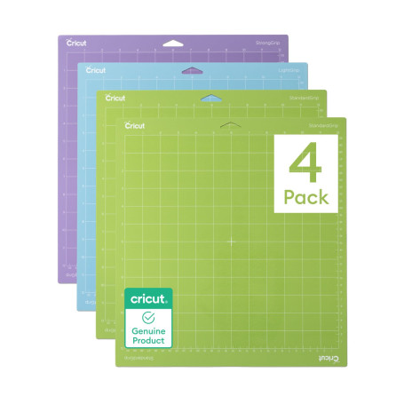 Cricut Lot de 4 tapis variés 30,5 x 30,5 cm, Variété