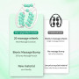 Rouleau Massage，Rouleau de jambe, rouleaux de massage à 20 roues pour les jambes, rouleau de cellulite en plastique, rouleau de 