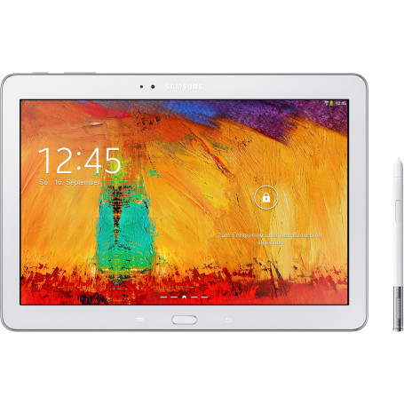 Samsung SM-P6000ZWADBT Tablette tactile 10,1" (25,65 cm) ARM Core 2 Duo Cortex-A9 1,4 GHz 16 Go Android Jelly Bean 4.2.2 Wi-Fi B
