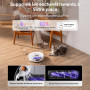 NARWAL Freo Z10 Robot Aspirateur et Laveur avec Système Anti-Enchevêtrement, 15000 Pa, Base Autonome, Nettoyage à 75°C, Séchage 