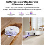 NARWAL Freo Z10 Robot Aspirateur et Laveur avec Système Anti-Enchevêtrement, 15000 Pa, Base Autonome, Nettoyage à 75°C, Séchage 