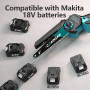 Mini Tronconneuse a Batterie 8000mAh, 6 Pouces 1000W Tronconneuse Electrique Sans Fil Brushless avec Graisseur Automatique, Elag