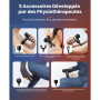 Mini Pistolet de Massage avec Chaleur et Froid, Bob and Brad Q2 Pro Pistolet de Massage de Poche pour Tissus Profonds, Percussio