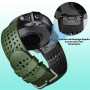 ANBEST Bracelet Compatible avec Garmin Fenix 6 Pro/Fenix 7/EPIX 2, 22mm Bande en Silicone de Remplacement pour Forerunner 965/95
