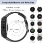 ISABAKE 26 mm Bracelets de Remplacement pour Fenix 7X/Fenix 5X/Fenix 5X Plus/Fenix 3/Fenix 3 HR/Fenix 6X/Fenix 6X Pro, Bracelet 
