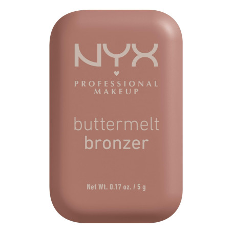 NYX PROFESSIONAL MAKEUP - Bronzeur Crème - Utilisation Corps et Visage - Buttermelt Bronzer, Teinte : Desserve Butta