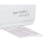 Bernette Sew&GO8 Machine à coudre ordinateur avec 197 programmes de couture, bras libre, écran multifonction, couture, patchwork