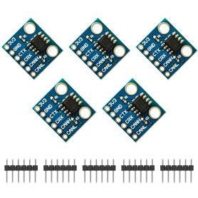 ARCELI 5 X SN65HVD-230 Module de Bus Can, VP230, Module de Communication Can Bus transceiver Breakout Board Compatible avec Ardu