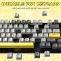 AJAZZ AK820 Clavier mécanique de jeu filaire 75% TKL,commutateur linéaire échangeable à chaud,support commun,rétroéclairage RVB,