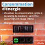 Shelly Plus Plug S - Noir | Prise connectée Wi-Fi programmable 12A | 2500 W | Horaires & Minuteur | Compteur de consommation | T