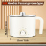 Daakro Fondeur de cire 220 V, 1,8 l, intelligent, avec 160 accessoires, pot de fusion électrique avec plusieurs niveaux de puiss