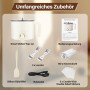 Daakro Fondeur de cire 220 V, 1,8 l, intelligent, avec 160 accessoires, pot de fusion électrique avec plusieurs niveaux de puiss