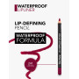 Flormar Waterproof Lipliner - Crayon a Levre Waterproof – Longue Tenue et Résistant aux Bavures – Définition Naturelle pour Tous