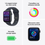 Apple Watch SE 3 [GPS + Cellular 44 mm] Montre connectée avec boîtier Minuit et Bracelet Sport Minuit. Moniteur activité/Sommeil