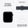 Apple Watch SE 3 [GPS + Cellular 44 mm] Montre connectée avec boîtier Minuit et Bracelet Sport Minuit. Moniteur activité/Sommeil
